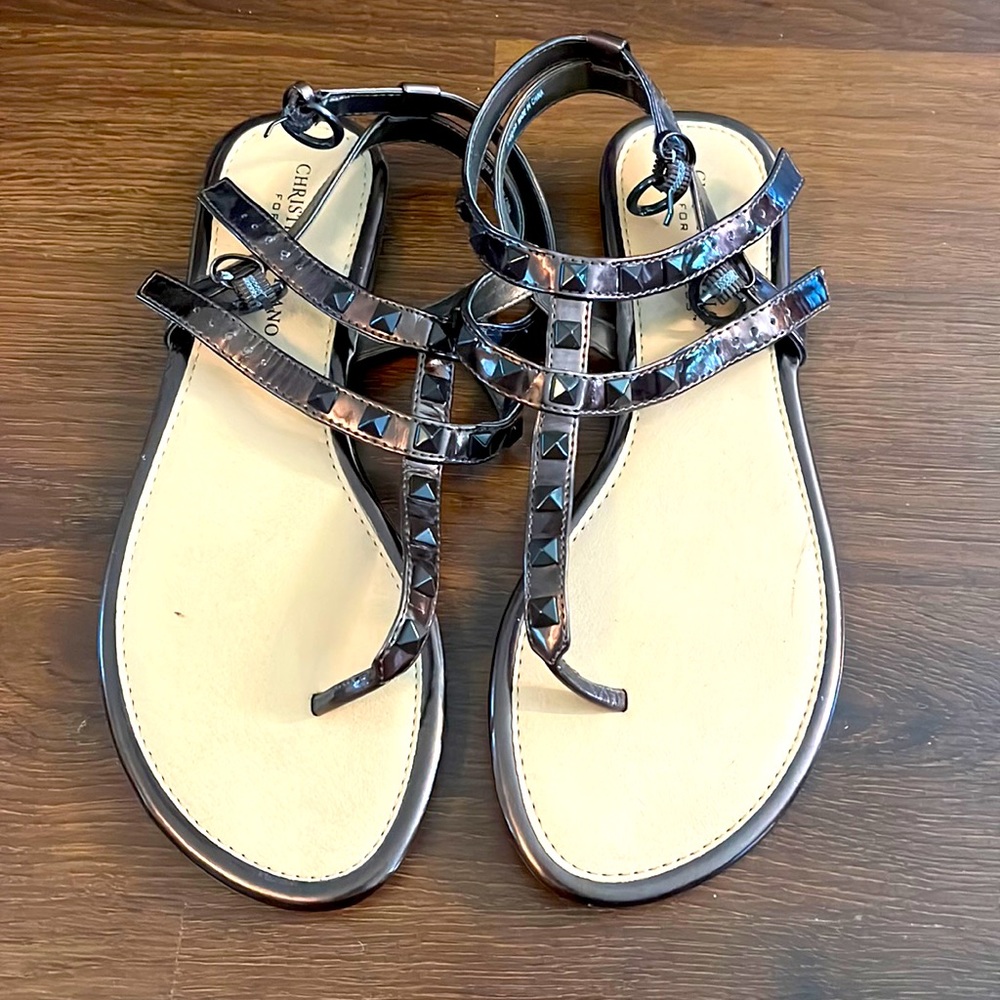 Christian Siriano, Spiked Gladiator sandals, Size 7
